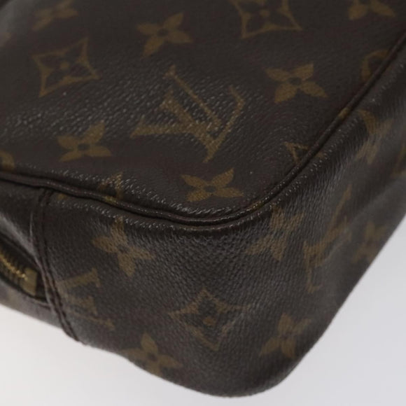 LOUIS VUITTON Monogram Trousse Toilette 23 Clutch Bag M47524 LV Auth yk18331