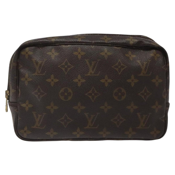 LOUIS VUITTON Monogram Trousse Toilette 23 Clutch Bag M47524 LV Auth yk18331