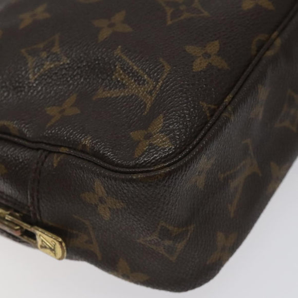 LOUIS VUITTON Monogram Trousse Toilette 23 Clutch Bag M47524 LV Auth yk18331