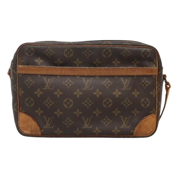 LOUIS VUITTON Monogram Trocadero 30 Shoulder Bag M51272 LV Auth yk18359