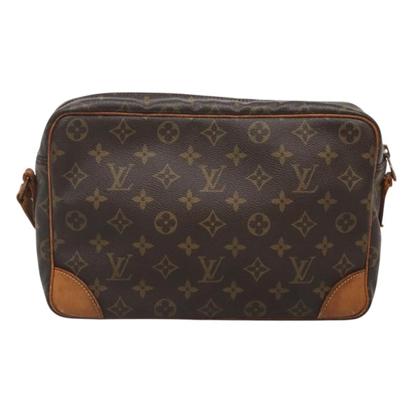 LOUIS VUITTON Monogram Trocadero 30 Shoulder Bag M51272 LV Auth yk18359