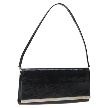 LOUIS VUITTON Electric Epi Pochette Sevigne Bag Black M4055N LV Auth yk18368