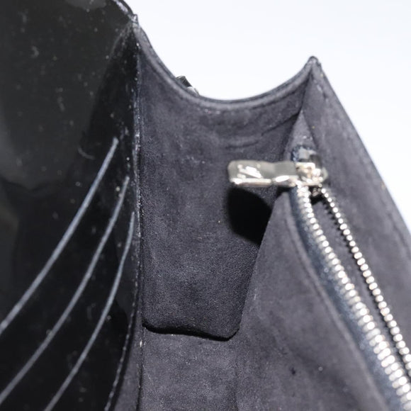 LOUIS VUITTON Electric Epi Pochette Sevigne Bag Black M4055N LV Auth yk18368