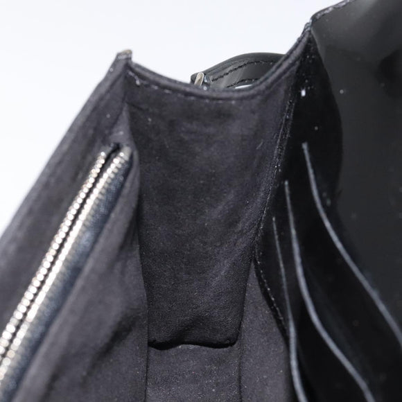 LOUIS VUITTON Electric Epi Pochette Sevigne Bag Black M4055N LV Auth yk18368