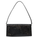 LOUIS VUITTON Electric Epi Pochette Sevigne Bag Black M4055N LV Auth yk18368-2