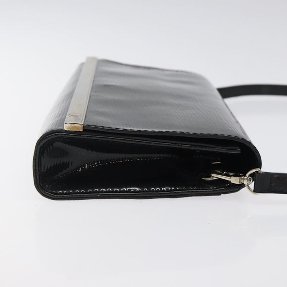 LOUIS VUITTON Electric Epi Pochette Sevigne Bag Black M4055N LV Auth yk18368