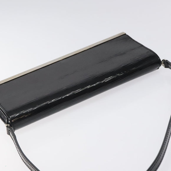 LOUIS VUITTON Electric Epi Pochette Sevigne Bag Black M4055N LV Auth yk18368