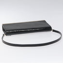 LOUIS VUITTON Electric Epi Pochette Sevigne Bag Black M4055N LV Auth yk18368-7