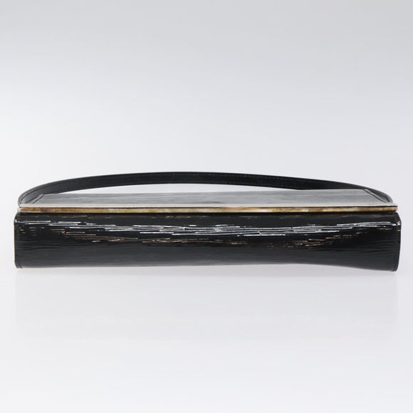 LOUIS VUITTON Electric Epi Pochette Sevigne Bag Black M4055N LV Auth yk18368