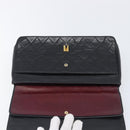 CHANEL Matelasse Chain Hand Bag Lamb Skin Vintage Black Gold CC Auth yk18374A-18