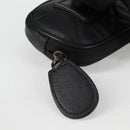 CHANEL Tennisschläger-Etui-Set COCO Mark Plastik Schwarz Weiß CC Auth yk18381V-13