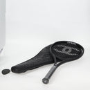 CHANEL Tennis Racket Case Set COCO Mark plastic Black White CC Auth yk18381V-16