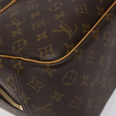 LOUIS VUITTON Monogram Deauville Hand Bag M47270 LV Auth yk18391-15