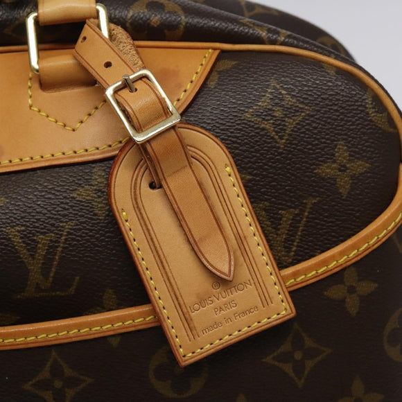 LOUIS VUITTON Monogram Deauville Hand Bag M47270 LV Auth yk18391