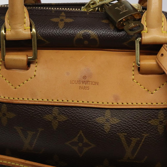 LOUIS VUITTON Monogram Deauville Hand Bag M47270 LV Auth yk18391