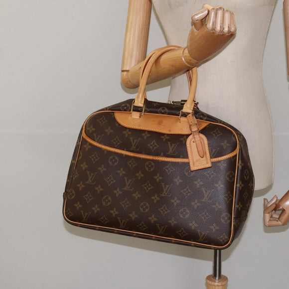 LOUIS VUITTON Monogram Deauville Hand Bag M47270 LV Auth yk18391