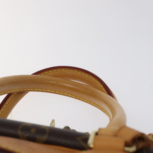 LOUIS VUITTON Monogram Deauville Hand Bag M47270 LV Auth yk18391