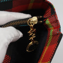 VERSACE Tote Bag Canvas Red Gold Auth yk18395-10