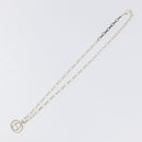 GUCCI Interlocking Necklace Ag925 Silver Auth yk18400-2