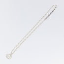 GUCCI Interlocking Necklace Ag925 Silver Auth yk18400-7
