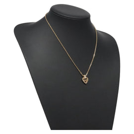 Christian Dior Necklace metal Gold Auth yk18407