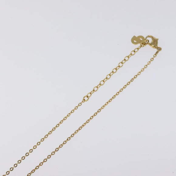 Christian Dior Necklace metal Gold Auth yk18407