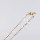 Christian Dior Necklace metal Gold Auth yk18407-5