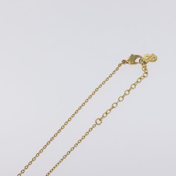 Christian Dior Necklace metal Gold Auth yk18407