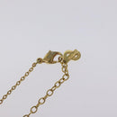 Christian Dior Necklace metal Gold Auth yk18407-6