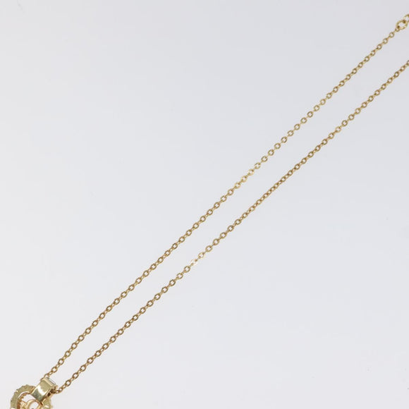 Christian Dior Necklace metal Gold Auth yk18407