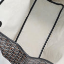 GOYARD Herringbone Saint Louis PM Tote Bag PVC Black Auth yk18410M-10