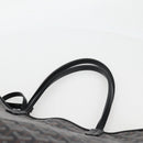 GOYARD Herringbone Saint Louis PM Tote Bag PVC Black Auth yk18410M-8