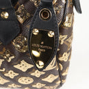 LOUIS VUITTON Monogram Eclipse Sequins Speedy 30 Tasche Gold M40244 Auth yk18412M-16