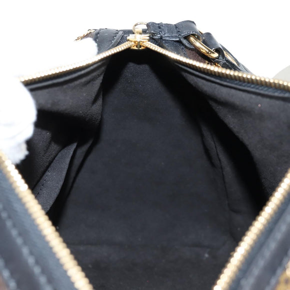LOUIS VUITTON Monogram Eclipse Sequins Speedy 30 Tasche Gold M40244 Auth yk18412M