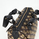 LOUIS VUITTON Monogram Eclipse Sequins Speedy 30 Tasche Gold M40244 Auth yk18412M-6
