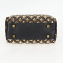 LOUIS VUITTON Monogram Eclipse Sequins Speedy 30 Tasche Gold M40244 Auth yk18412M-9