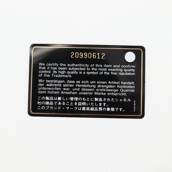 CHANEL Embroidery Graffiti Shoulder Bag Canvas Leather Khaki CC Auth yk18413SM