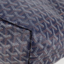 GOYARD Herringbone Saint Louis PM Tote Bag PVC Navy Auth yk18428M-14