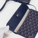 GOYARD Herringbone Saint Louis PM Tote Bag PVC Navy Auth yk18428M-22
