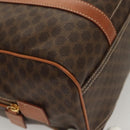 CELINE Macadam Canvas Hand Bag PVC Leather Brown Gold Auth yk18442V-16