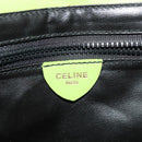 CELINE Shoulder Bag Leather Green Gold Auth yk18448-16