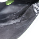 CELINE Shoulder Bag Leather Green Gold Auth yk18448-18