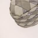 Miu Miu Shoulder Bag Leather 2way Gray Gold Auth yk18463-16