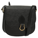 LOUIS VUITTON Epi Mini Saint Cloud Shoulder Bag Black M52212 LV Auth yk18480-1