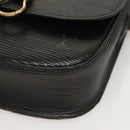 LOUIS VUITTON Epi Mini Saint Cloud Shoulder Bag Black M52212 LV Auth yk18480-15