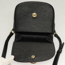 LOUIS VUITTON Epi Mini Saint Cloud Shoulder Bag Black M52212 LV Auth yk18480-18