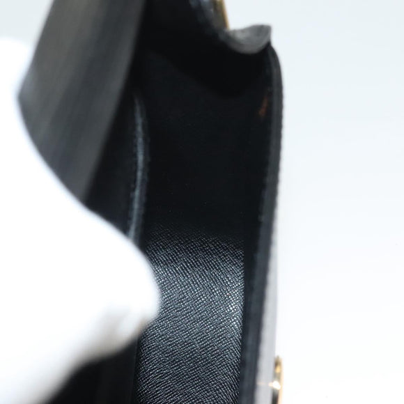 LOUIS VUITTON Epi Mini Saint Cloud Shoulder Bag Black M52212 LV Auth yk18480