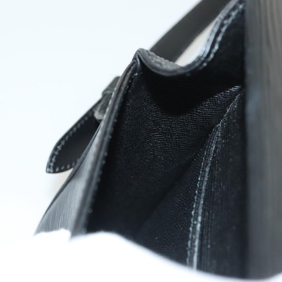 LOUIS VUITTON Epi Mini Saint Cloud Shoulder Bag Black M52212 LV Auth yk18480