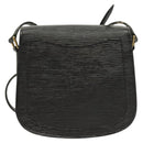LOUIS VUITTON Epi Mini Saint Cloud Shoulder Bag Black M52212 LV Auth yk18480-2