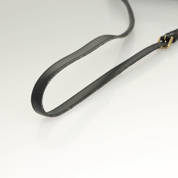 LOUIS VUITTON Epi Mini Saint Cloud Shoulder Bag Black M52212 LV Auth yk18480